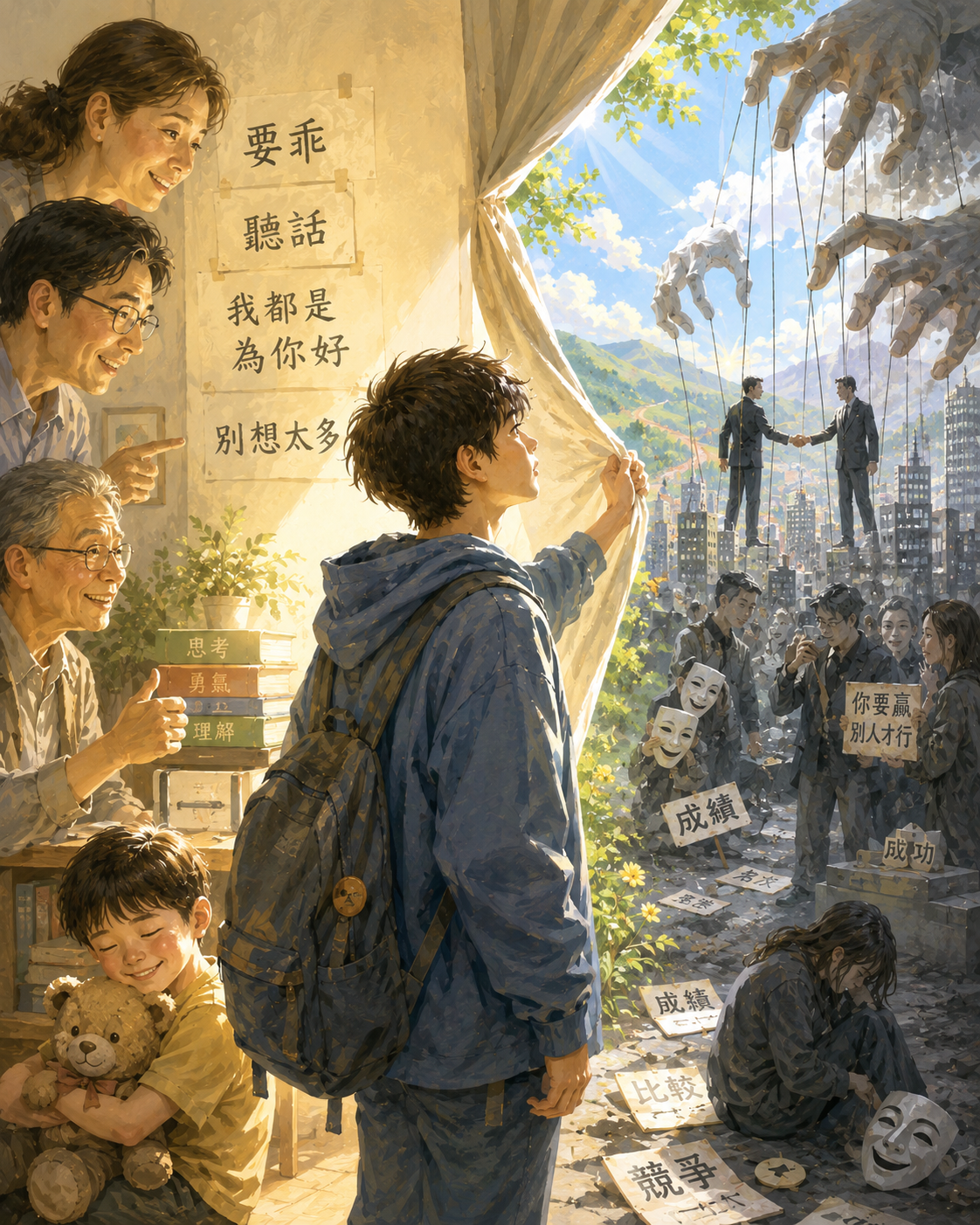 不是叛逆期，是「理解真相期」