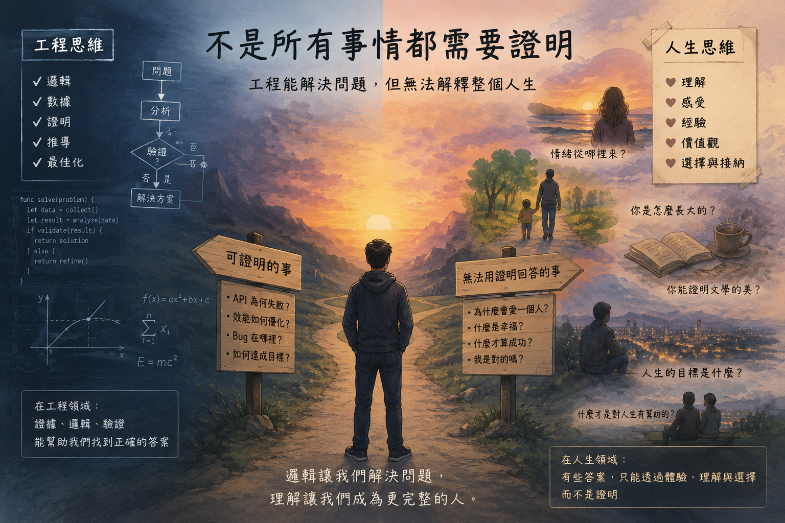 工程思維被無限上綱，甚至拿來評判人生與人性